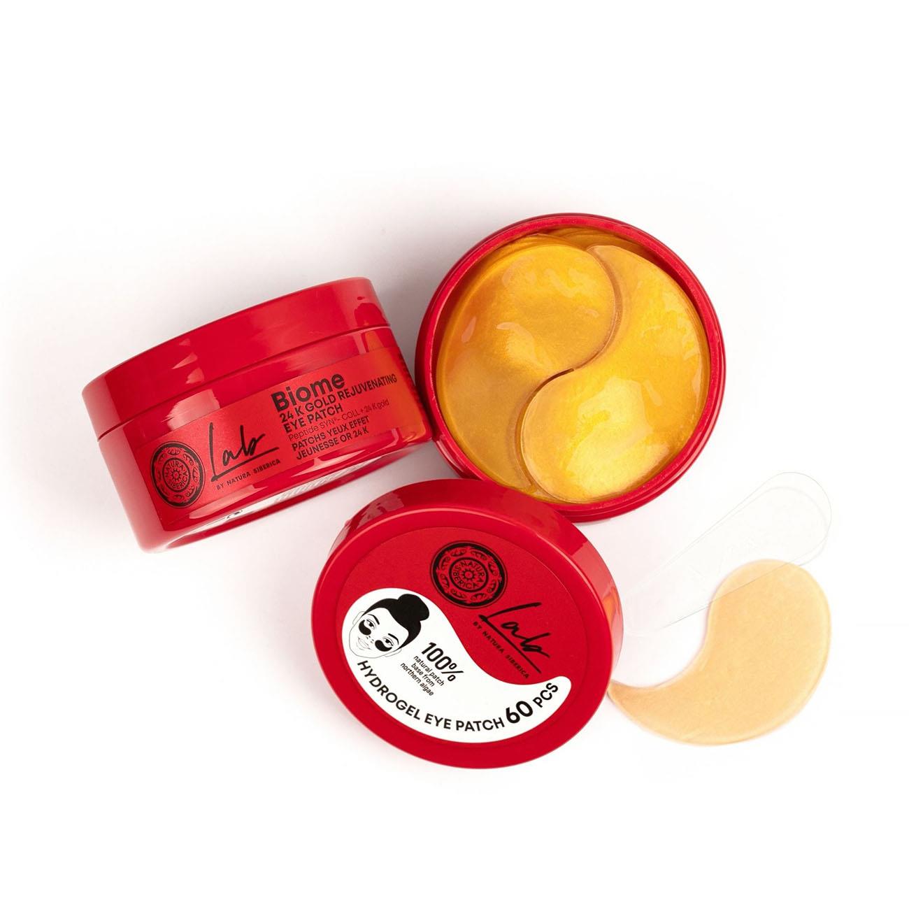 Lab Biome 24K Gold Rejuvenating Eye Patch 60pcs - Natura Siberica - Natura Siberica