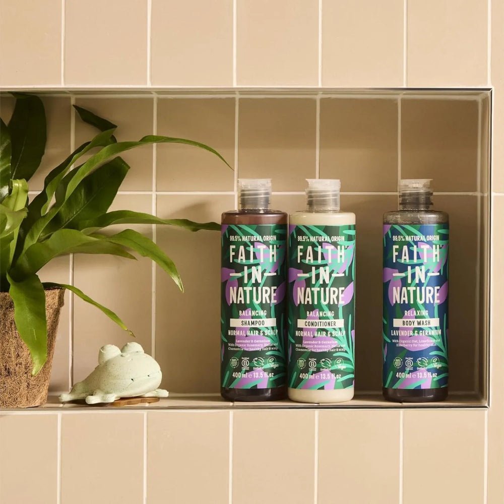 Lavender & Geranium Conditioner 400ml - Faith in Nature - Conditioner - Faith in Nature