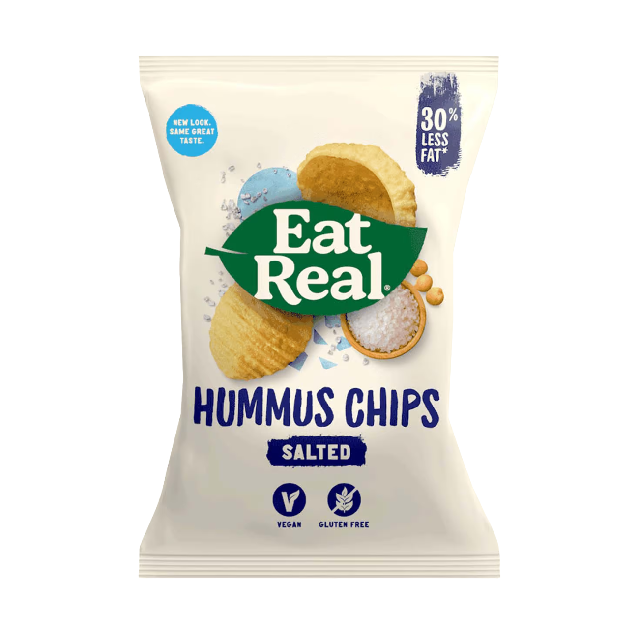 Organic Hummus Chips Sea Salt 100g