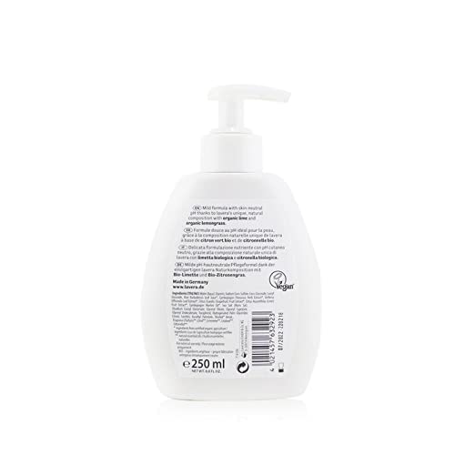 Lime Care Fresh Hand Wash 250ml - Lavera - Hand Wash - Eco Natural Products