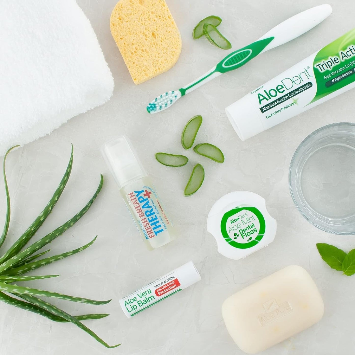 Lip Balm With Tea & Lysine 4g - Aloe Dent - Lip Balm - Eco Natural Products