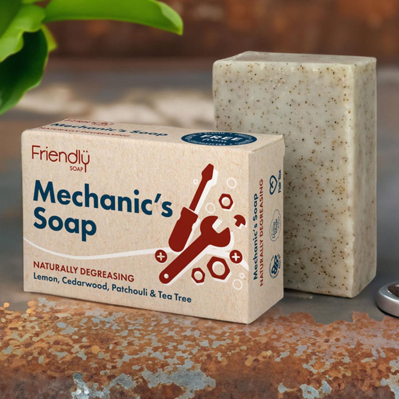 Mechanic's Soap Bar 95g - Friendly Soap - Friendly Soap