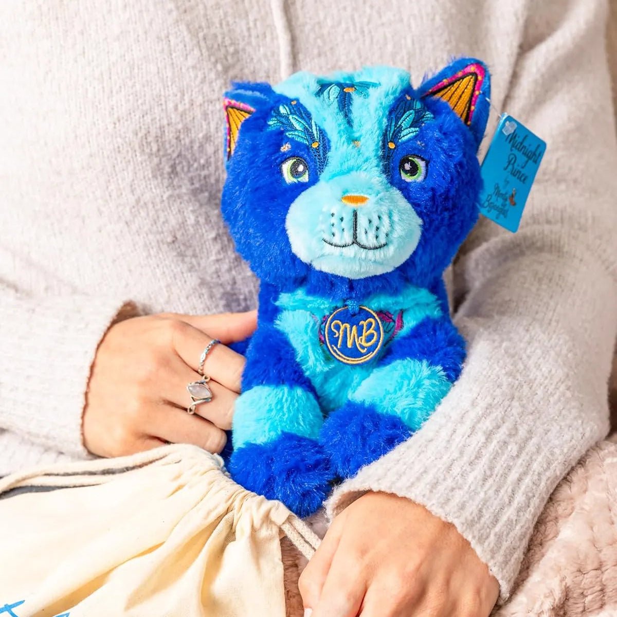 Midnight Prince Cat Plush Soft Toy 250g - Monty Bojangles - Stuffed Animals - Monty Bojangles