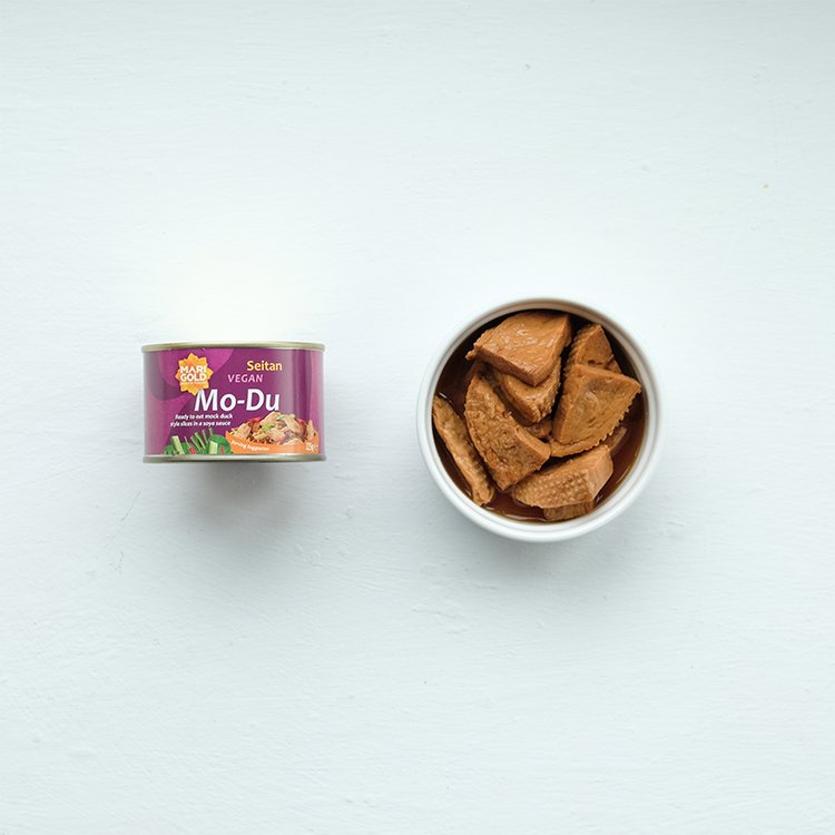 Mo - Du Braised Seitan Slices 225g - Marigold - Meat Alternative - Eco Natural Products