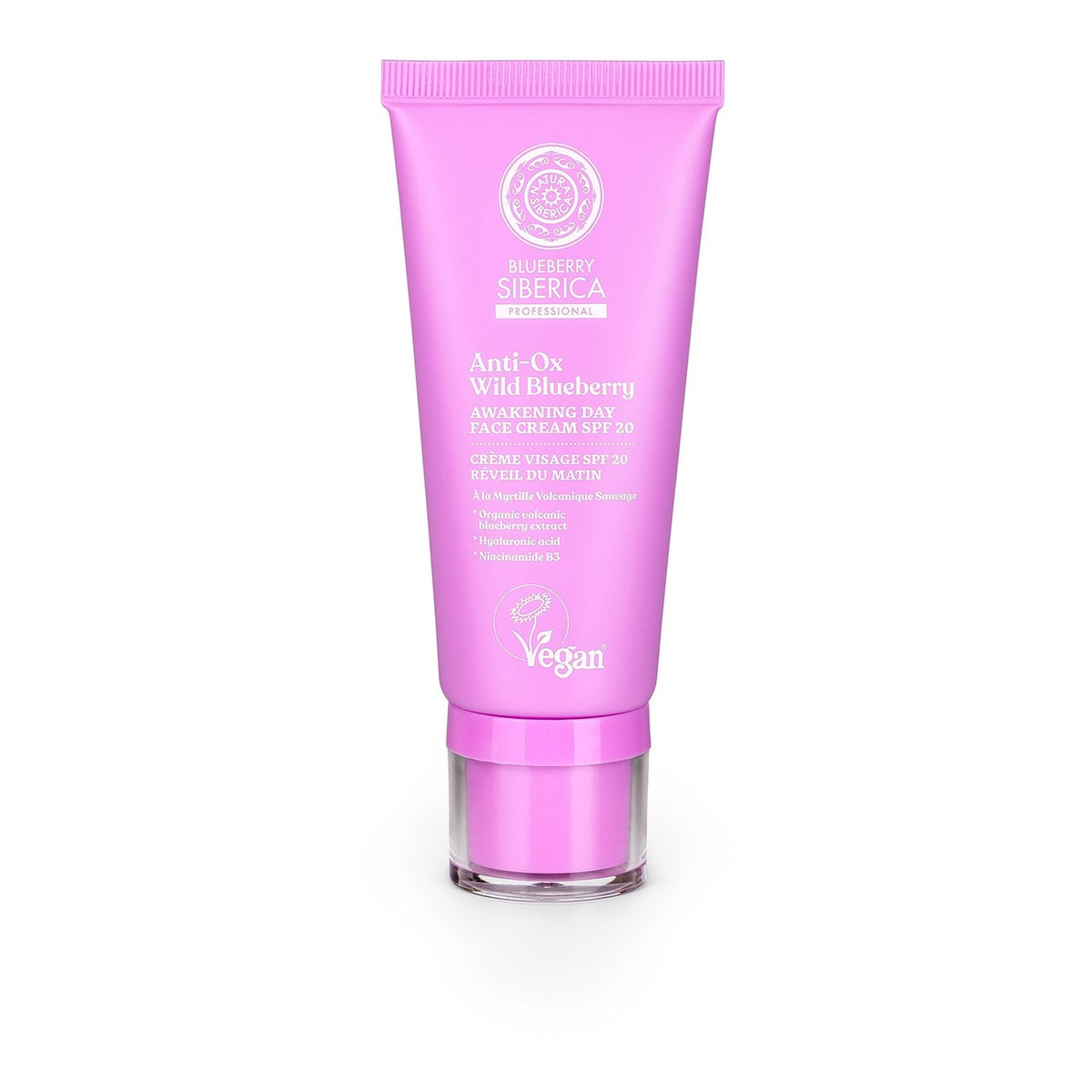 Natura Siberica Anti-OX Wild Blueberry Awakening Day Face Cream SPF 20 50ml tube