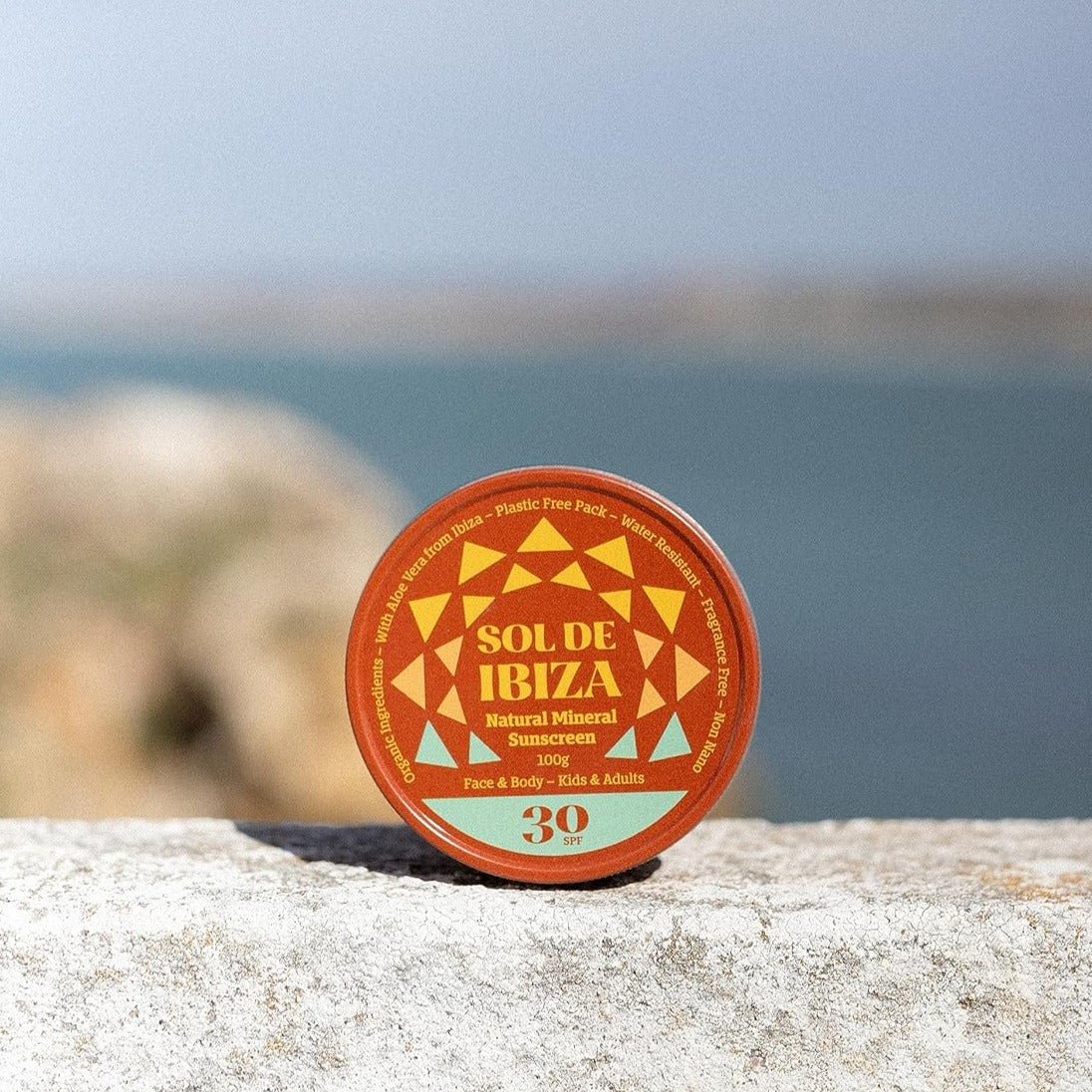 Natural Mineral Face & Body Sunscreen SPF30 - Sol De Ibiza - Sunscreen - Eco Natural Products
