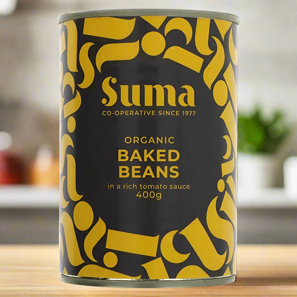 Organic Baked Beans 400g - Suma - Preserved Vegetables - Eco Natural Products