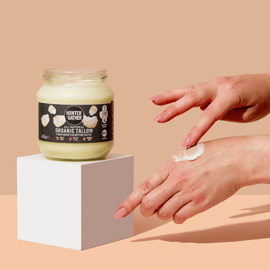 Organic British Beef Tallow 300g - Hunter and Gather - Shortening & Lard - Eco Natural Products