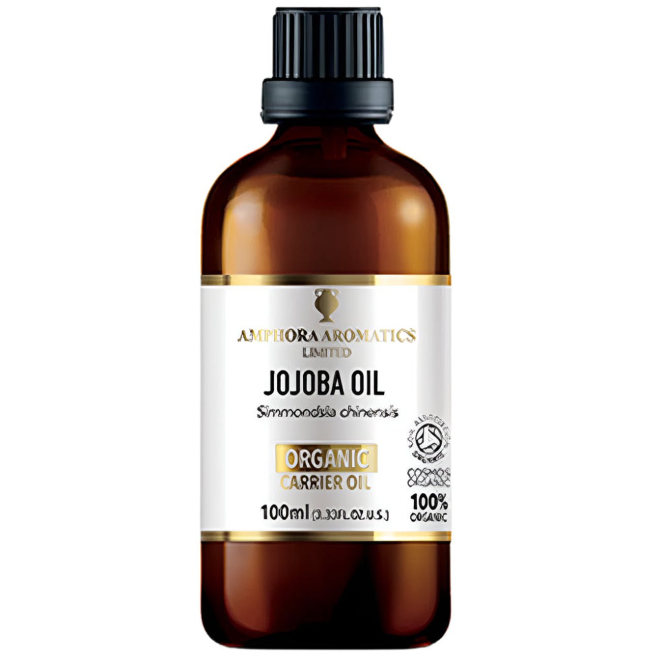 Organic Jojoba Carrier Oil 100ml - Amphora Aromatics - Body Oil - Amphora Aromatics