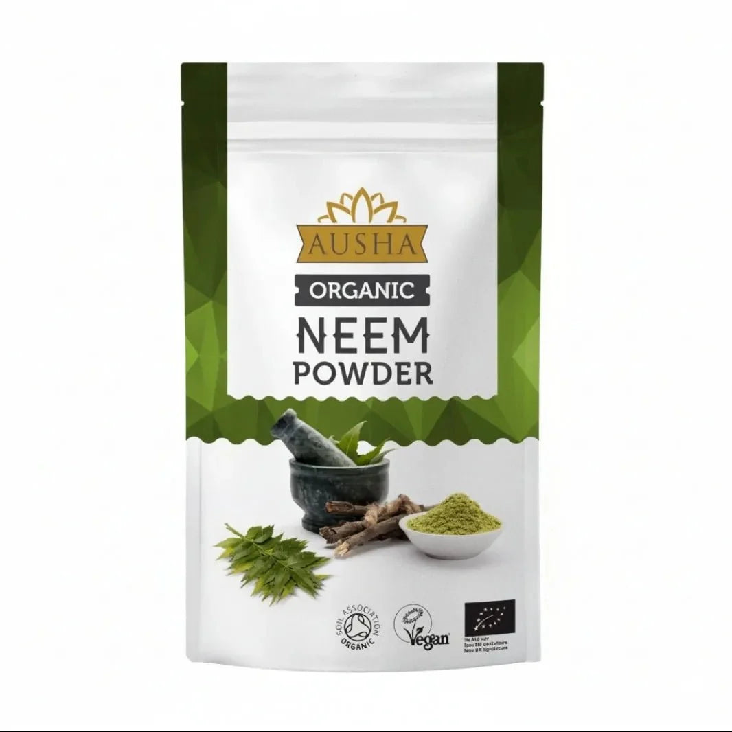 Ausha Organic Neem Powder 200g