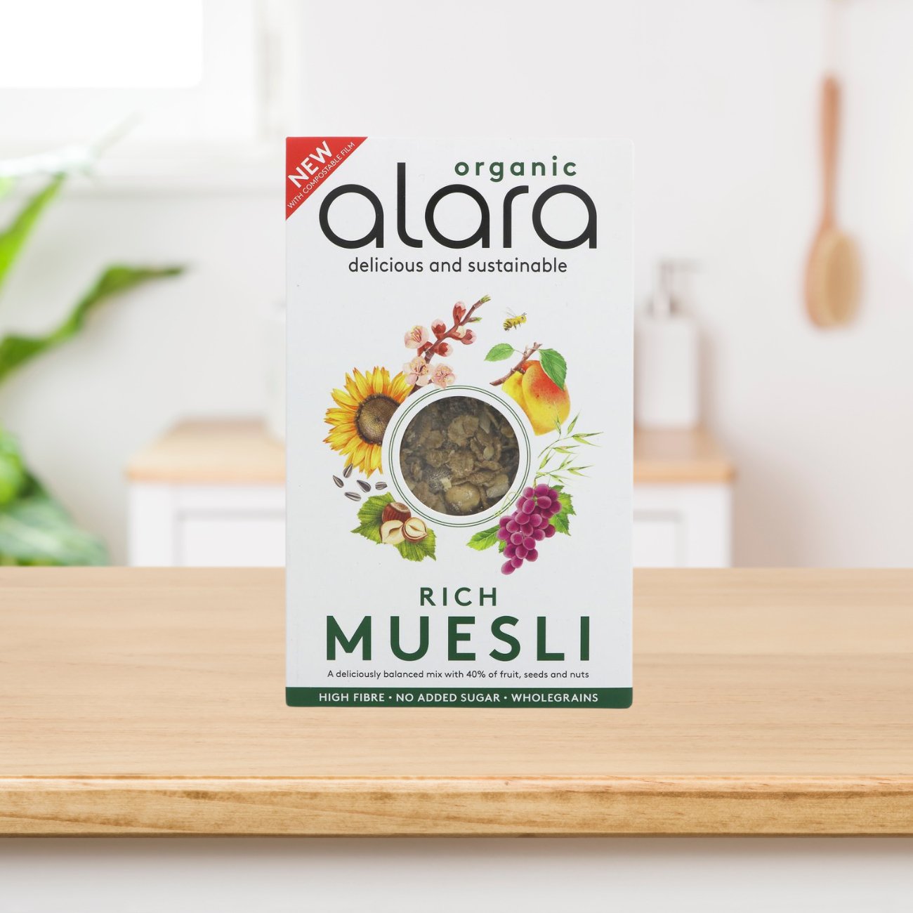 Organic Rich Muesli 500g - Alara - Muesli - Eco Natural Products