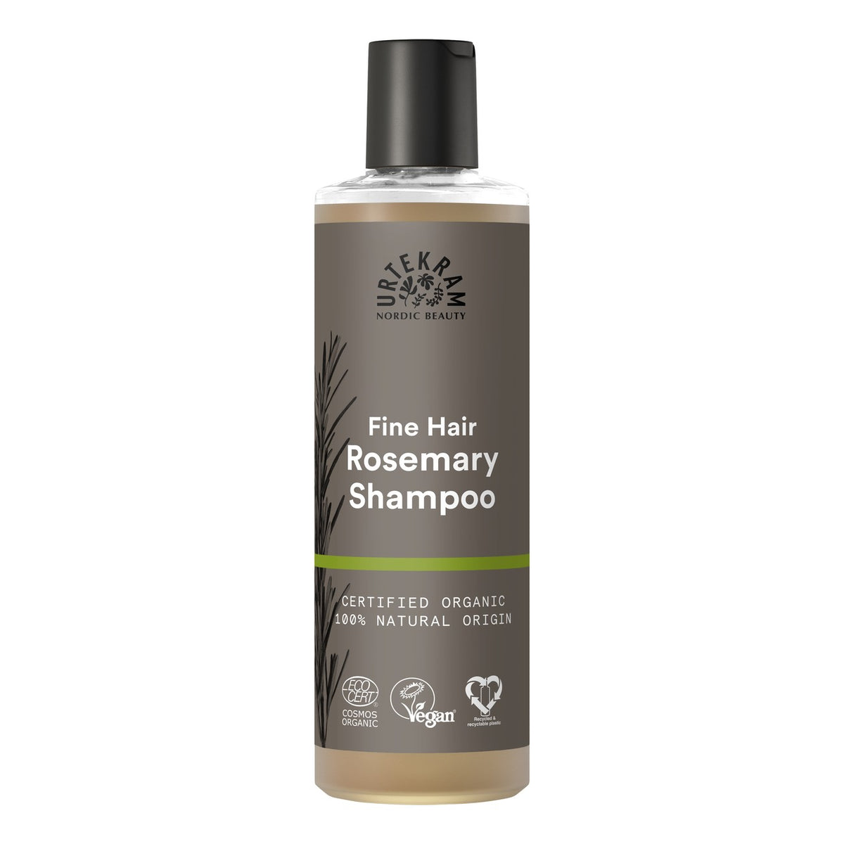 Urtekram Organic Rosemary Shampoo for Fine Hair 250ml