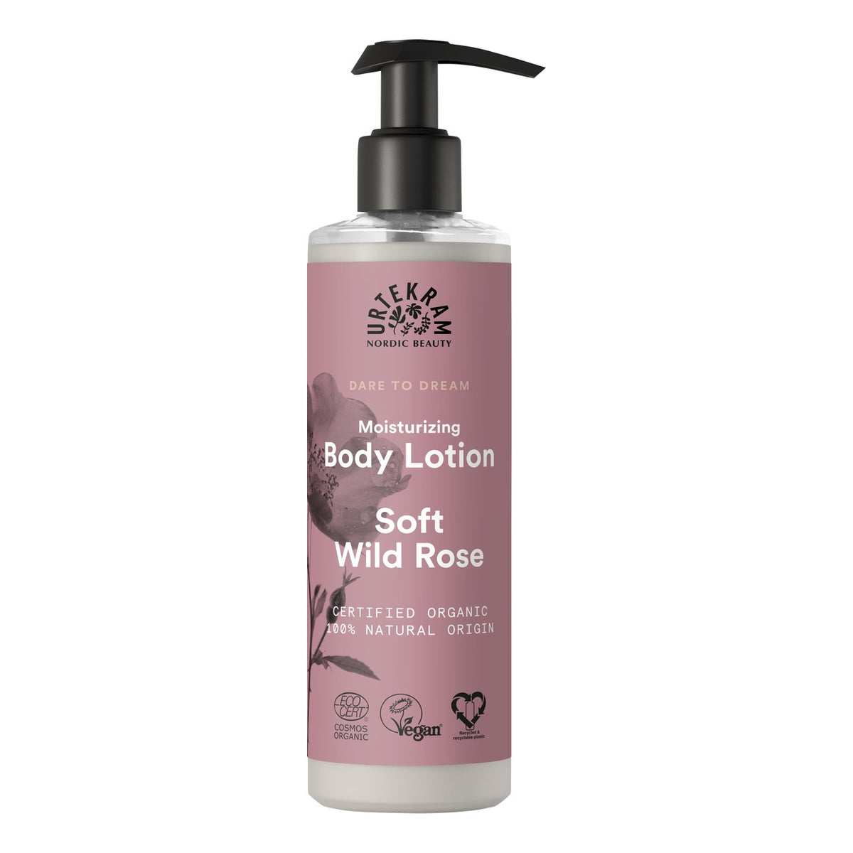 Urtekram Organic Soft Wild Rose Body Lotion 245ml