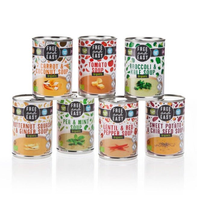 Organic Tomato Soup 400g - Free & Easy - Soups & Broths - Eco Natural Products