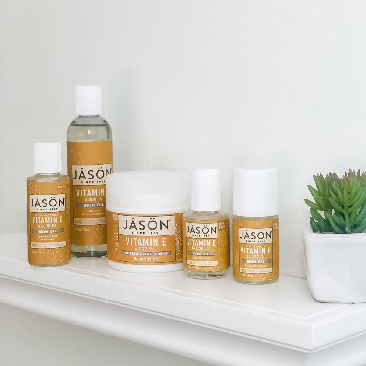 Organic Vitamin E 5000IU Cream 120g - Jason - Face Cream - Eco Natural Products