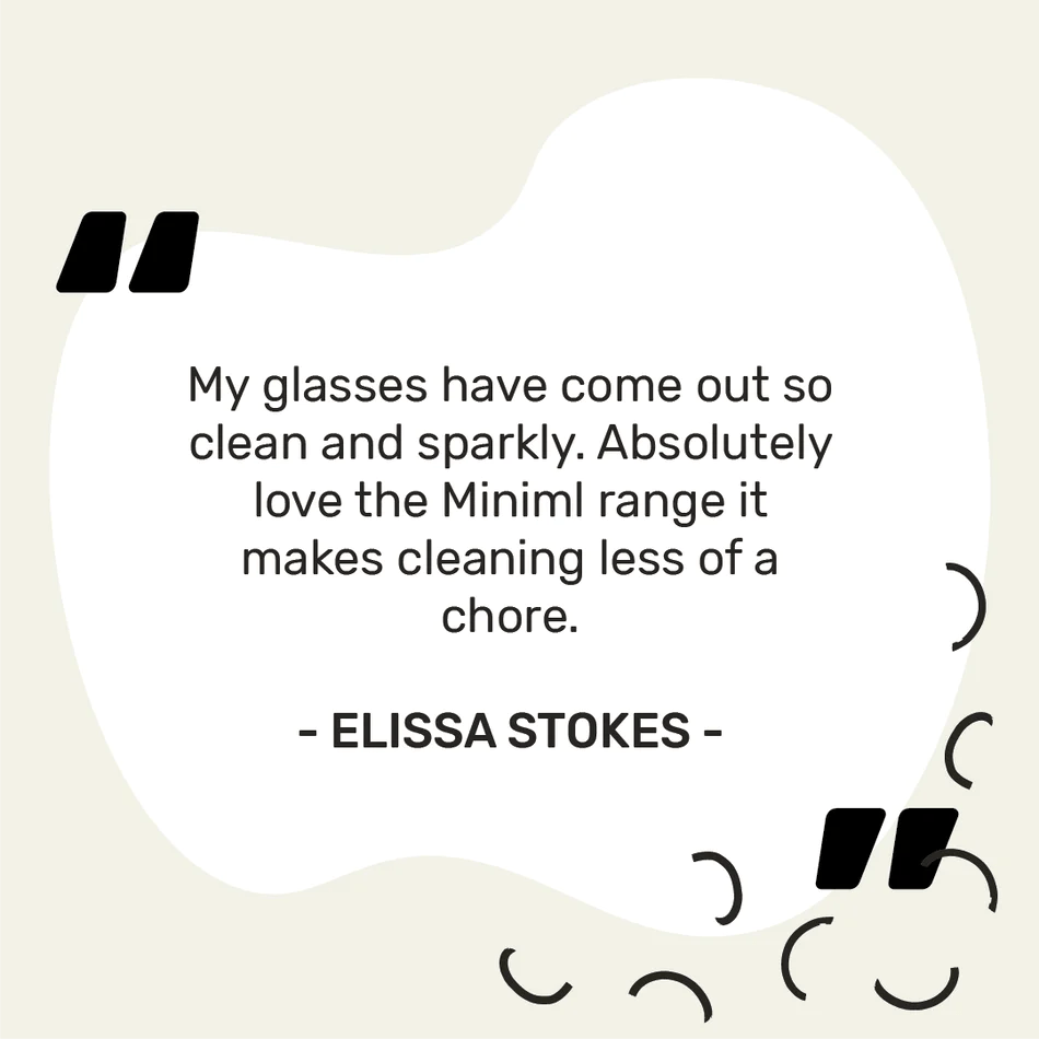 Rinse Aid Unscented 750ml - Miniml - Dishwasher Rinse Aid - Eco Natural Products