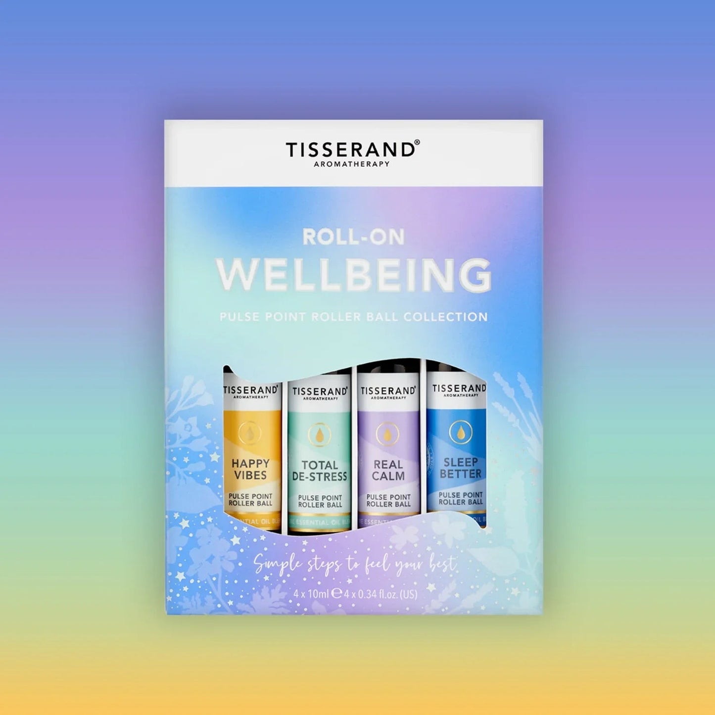 Roll - on Wellbeing Aromatherapy Collection 4x 10ml - Tisserand - Massage Oil - Tisserand