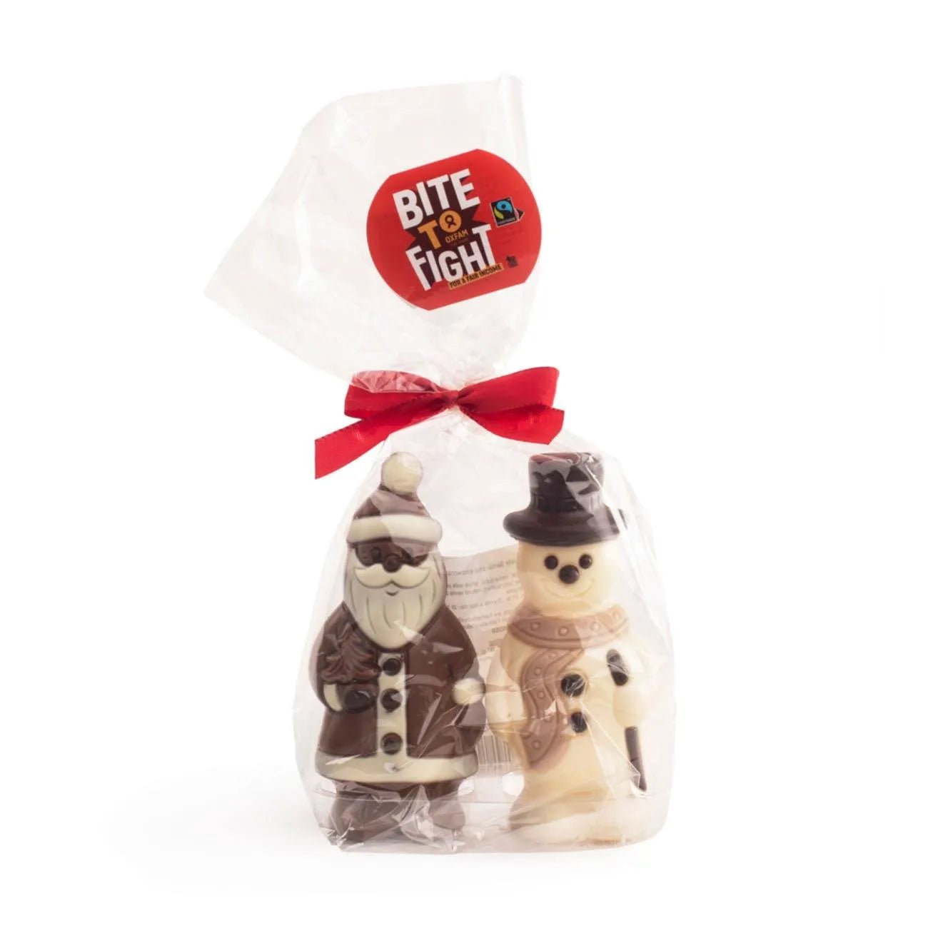Santa and Snowman Christmas Chocolate 100g - Oxfam Fair Trade - Chocolates - Oxfam Fair Trade