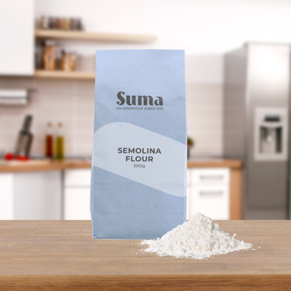 Semolina Flour 500g - Suma - Semolina Flour - Eco Natural Products