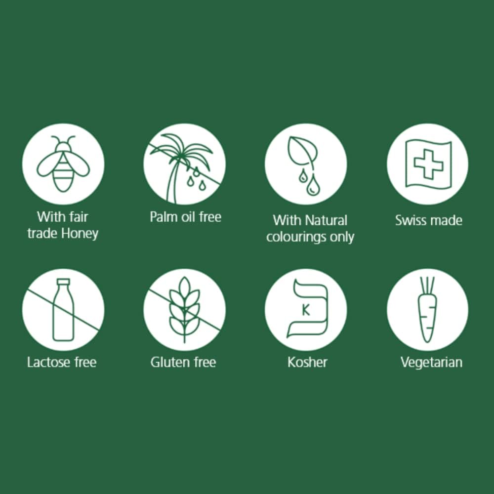 Soothe & Clear Honey Lemon Echinacea Herbal Lozenges 75g - Ricola - Herbal sweets - Eco Natural Products