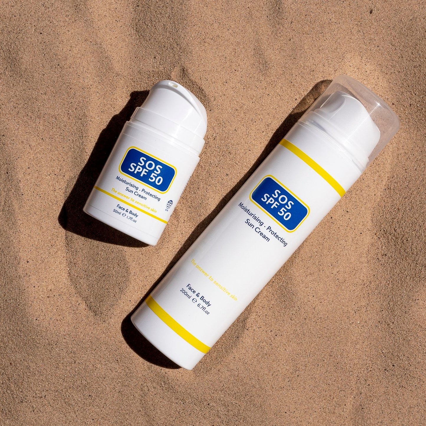 SPF 50 Sun Cream 50ml - Sos Serum Skincare - Sunscreen - Sos Serum Skincare