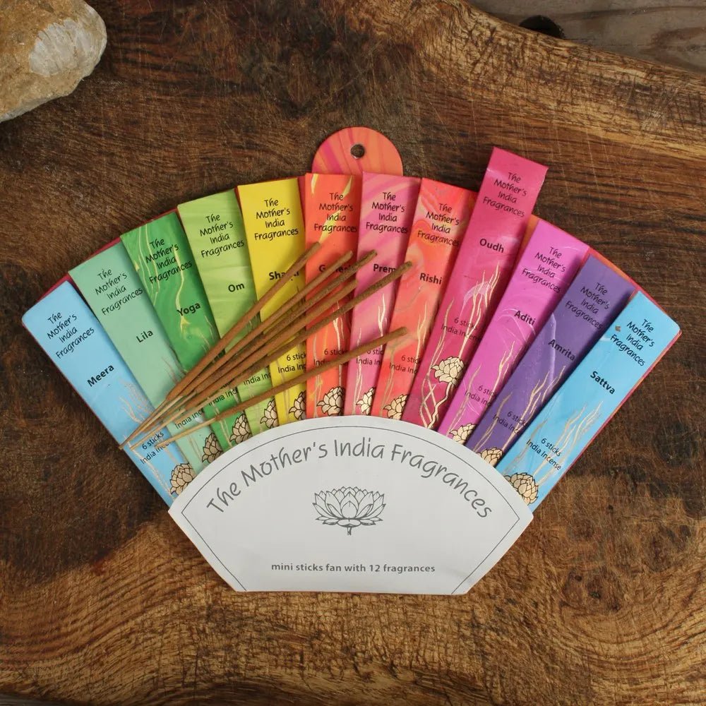The Mother's India Fragrances Incense Fan 12Fragrances - Greater Goods - Incense - Greater Goods