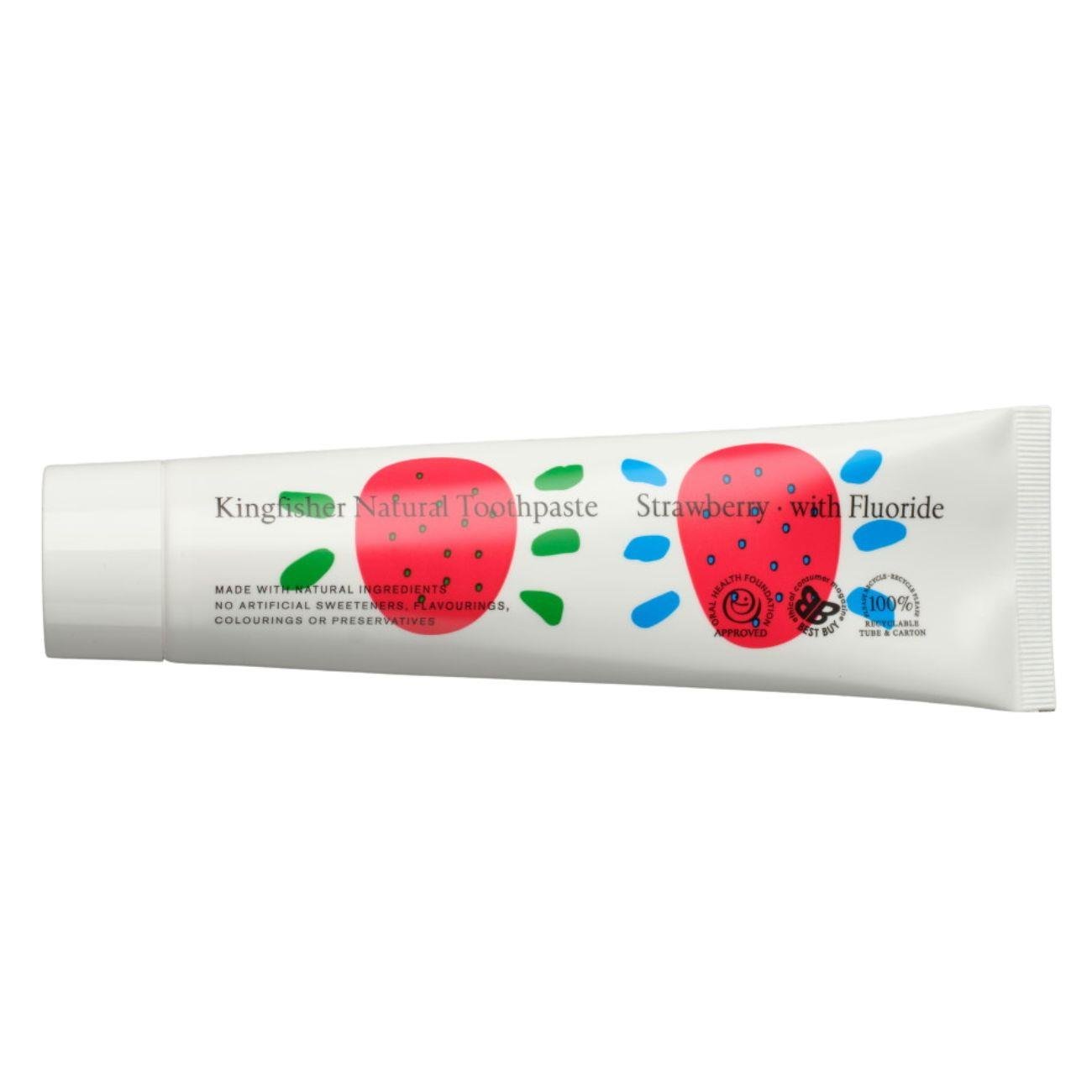 Toothpaste Strawberry With Fluoride 100ml Eco Natural Products toothpaste-strawberry-with-fluoride-100ml-eco-natural-products