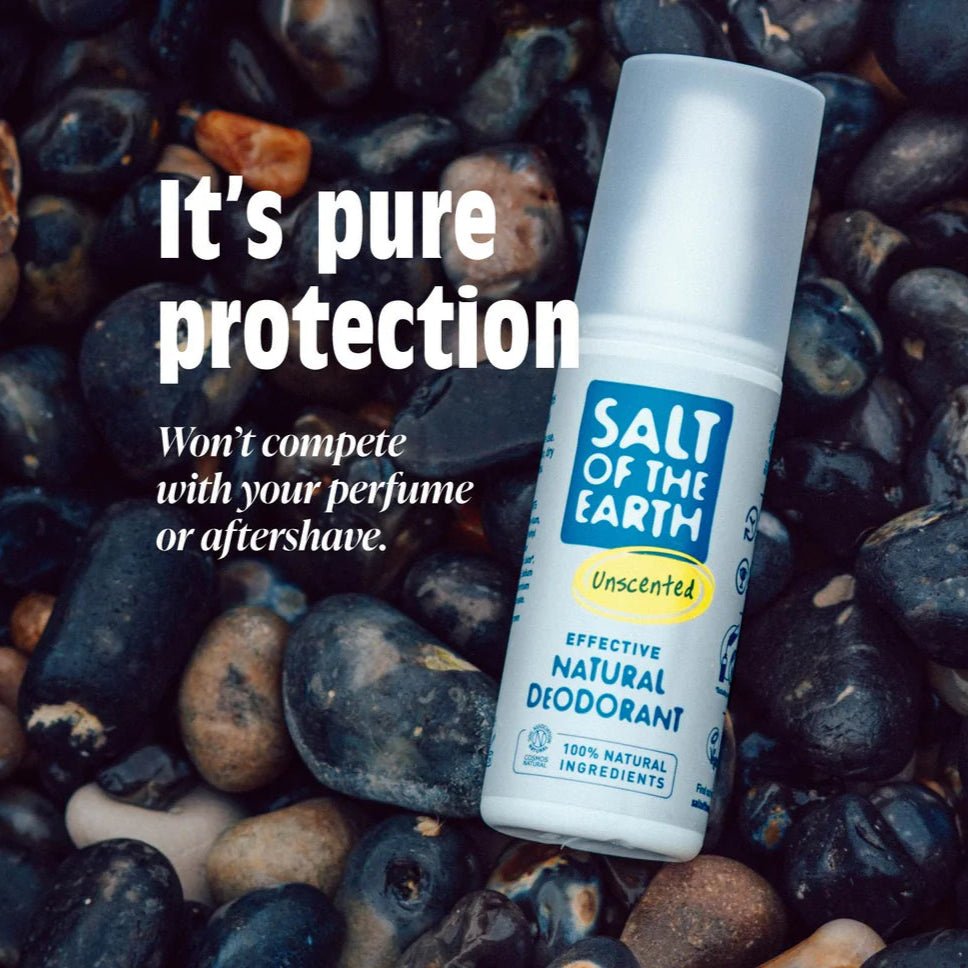 Unisex Deodorant Spray Unscented 100ml - Salt Of the Earth - Deodorants - Salt Of the Earth