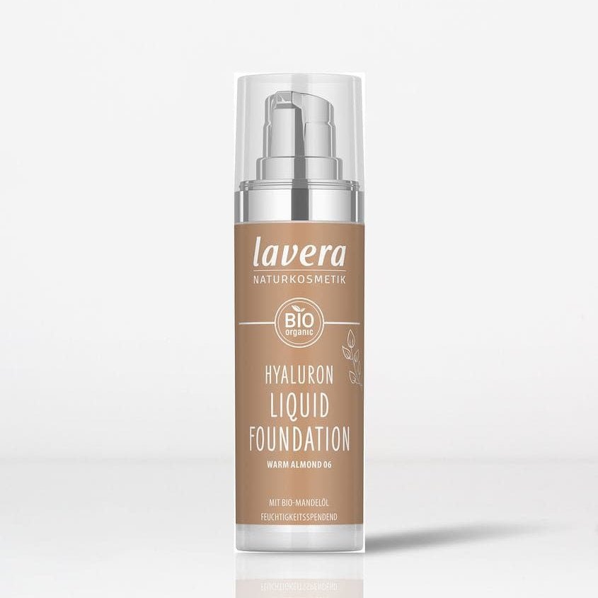 Warm Almond 06 Hyaluron Liquid Foundation SPF15 30ml - Lavera - Liquid foundation - Eco Natural Products