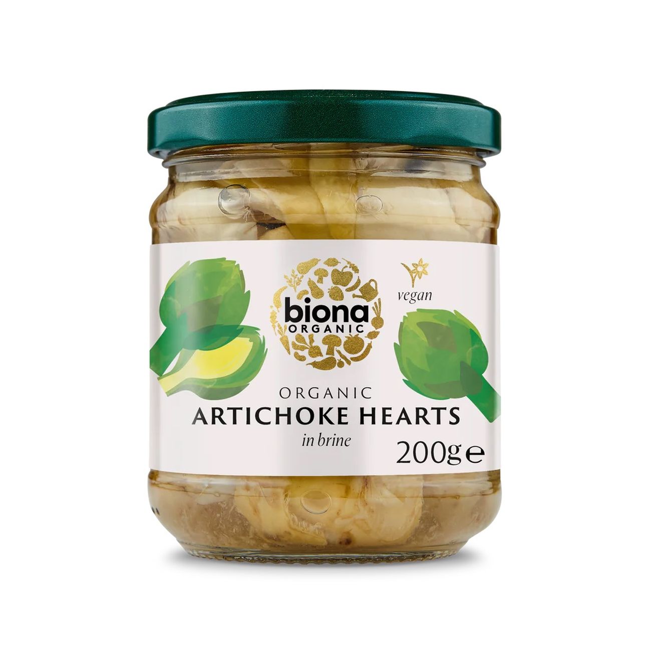 Organic Artichoke Hearts 200g