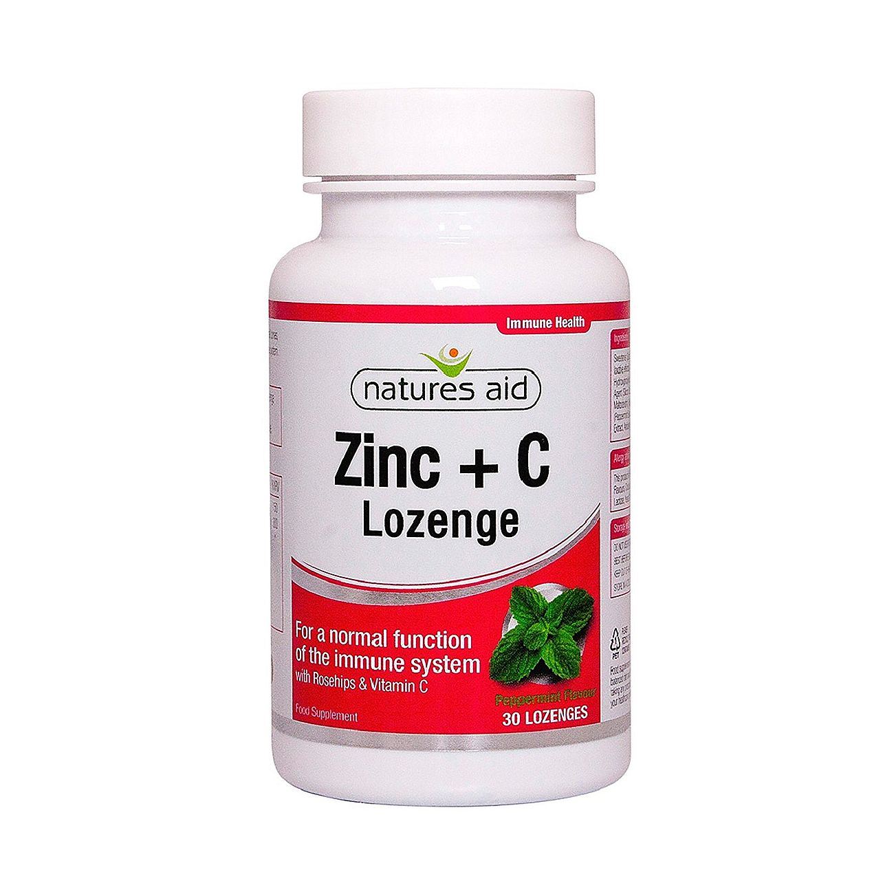 Zinc Lozenges Peppermint 30 Tablets