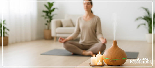 Aromatherapy essential oils for mindful relaxation