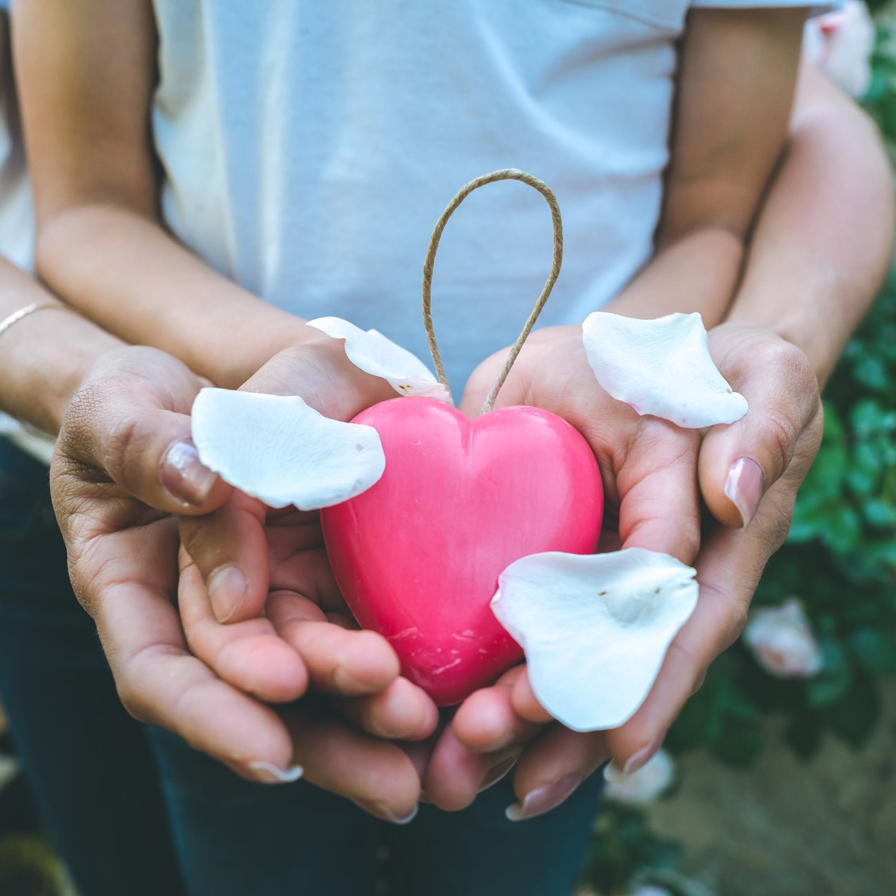 Corded Heart Soaps - Eco Natural Products