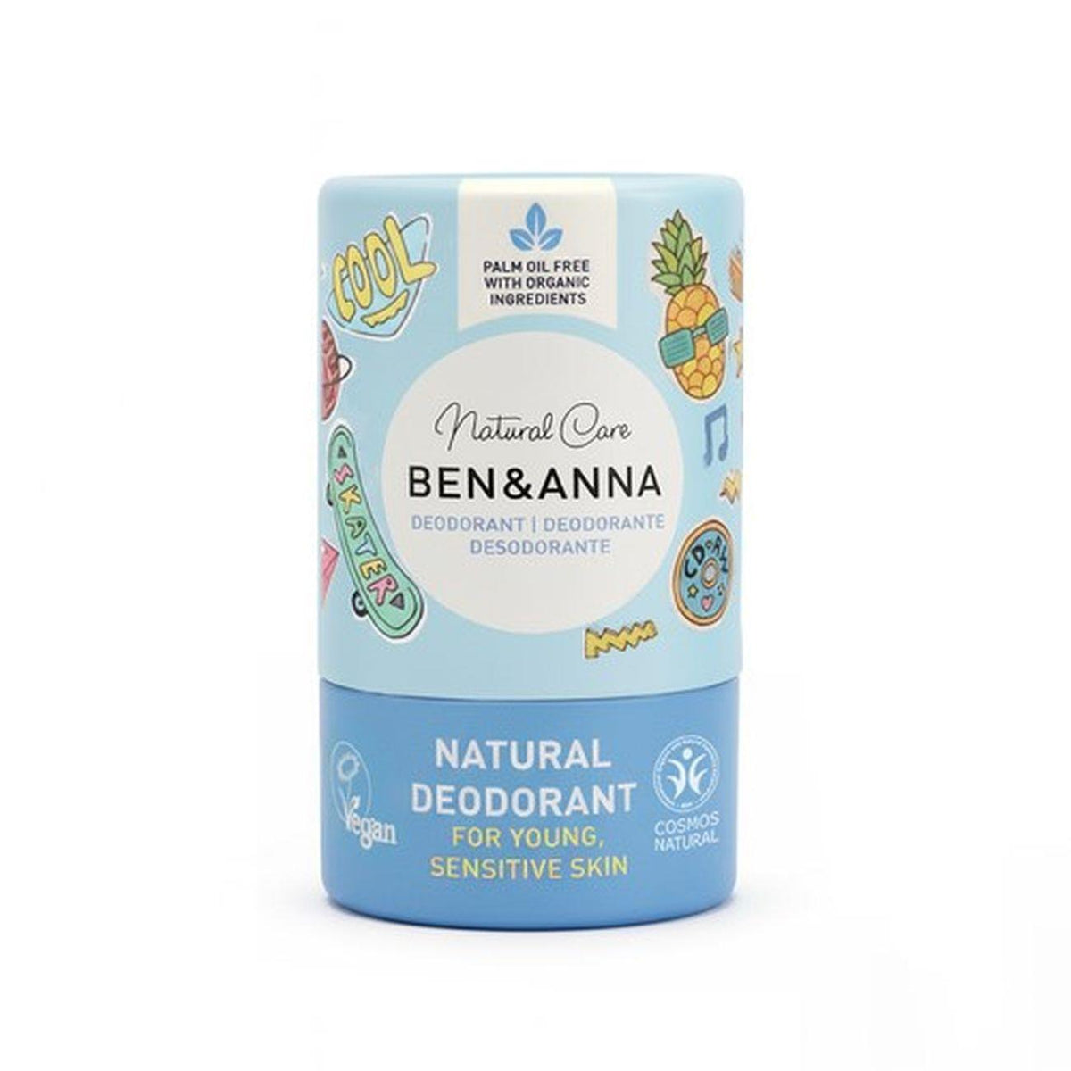 Kids Deodorant Blue Paper Tube 25g