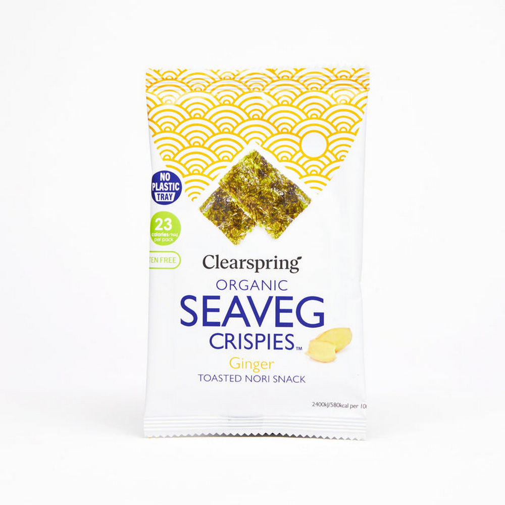 Seaveg Crispies Ginger 4g