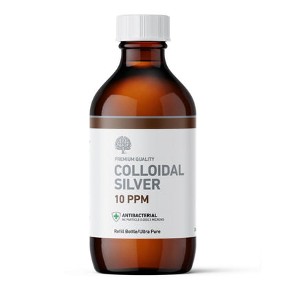10 ppm Colloidal Silver Solution Bottle 300ml - Nature's Greatest Secret - Supplements - Eco Natural Products