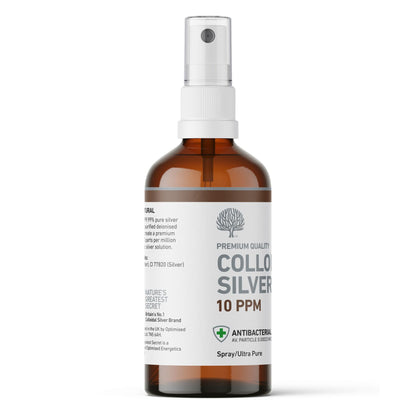 10 ppm Colloidal Silver Solution Spray 100ml - Nature's Greatest Secret - Supplements - Eco Natural Products