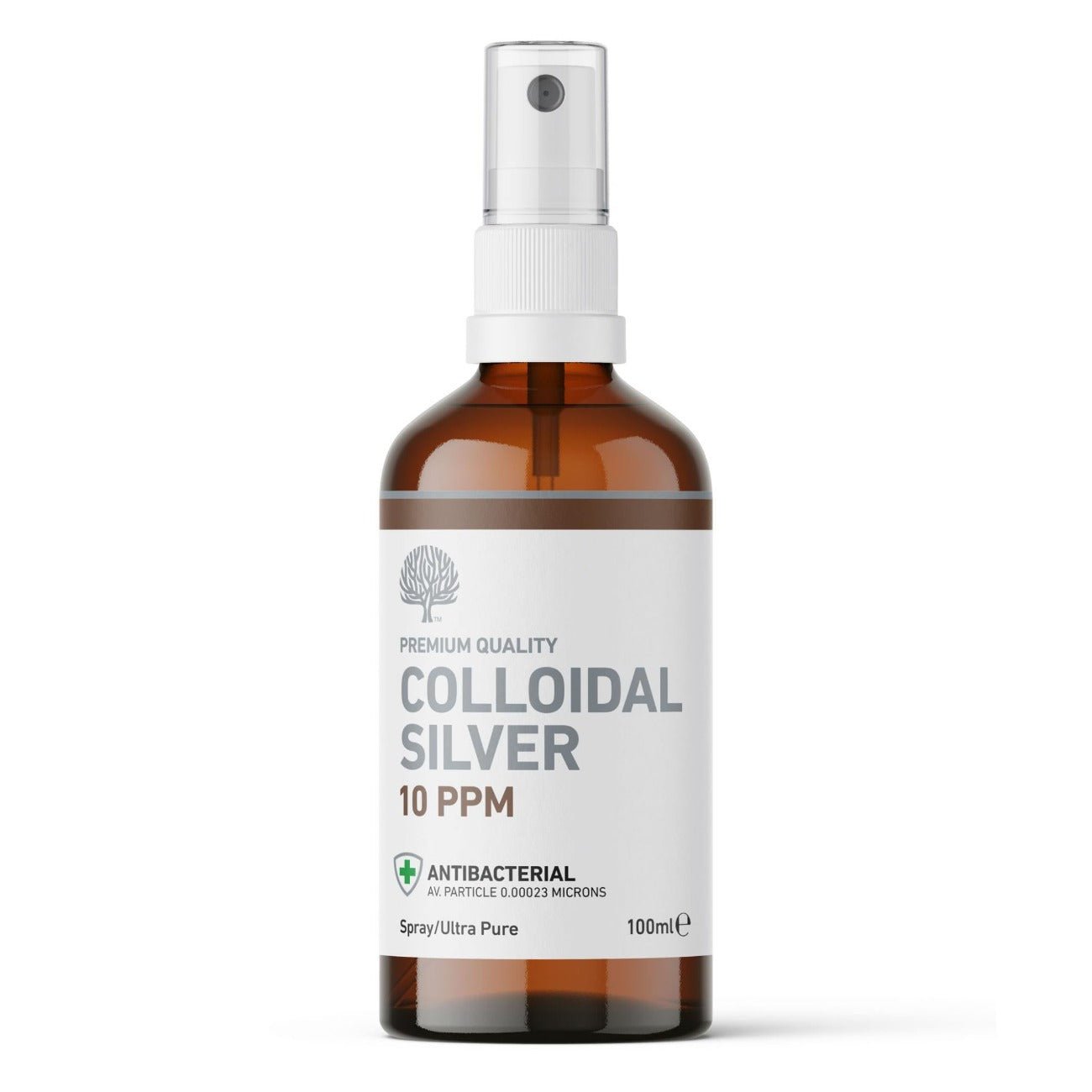 10 ppm Colloidal Silver Solution Spray 100ml - Nature's Greatest Secret - Supplements - Eco Natural Products
