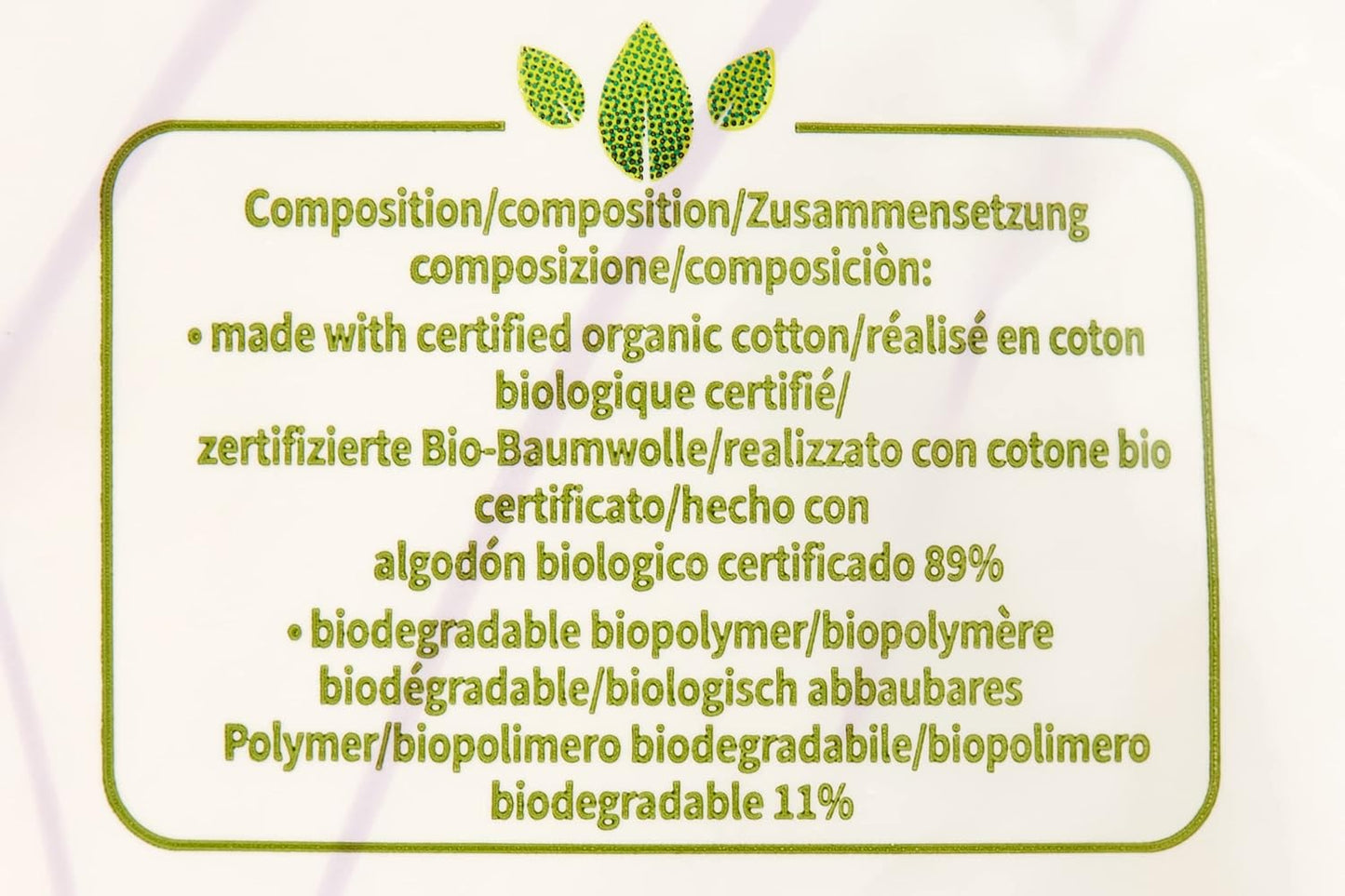 100% Cotton Maternity Pads 12 per pack - Organyc - Feminine Sanitary Supplies - Eco Natural Products