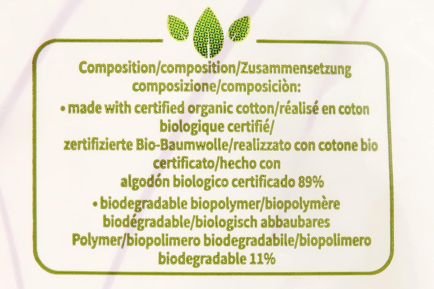 100% Cotton Maternity Pads 12 per pack - Organyc - Feminine Sanitary Supplies - Eco Natural Products