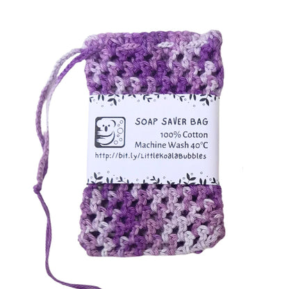 100% Cotton Soap Saver Bag - Little Koala Bubbles - Soap Saver Bag - Eco Natural Products