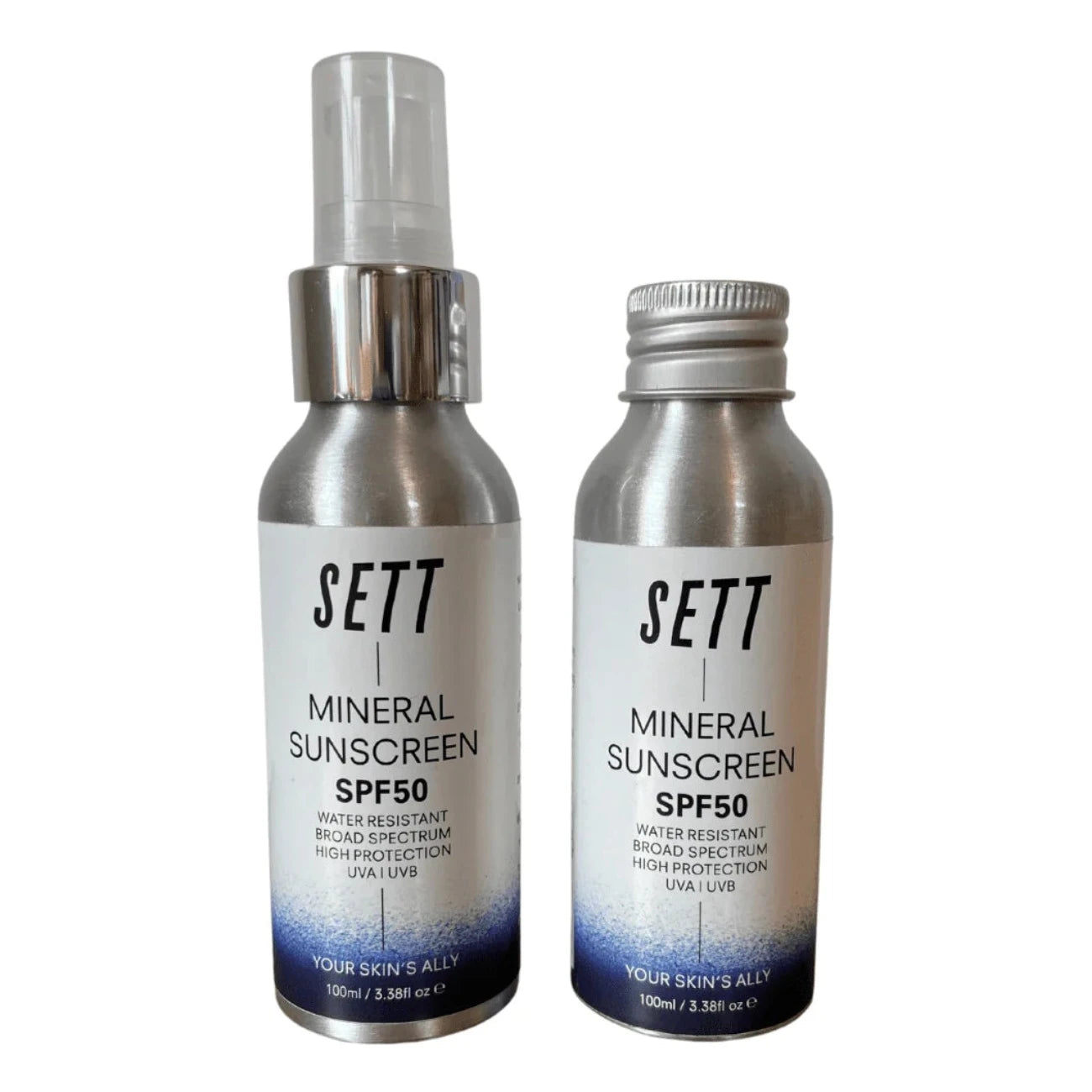 Mineral Sunscreen Reef Safe Aluminium Bottle SPF50 100ml