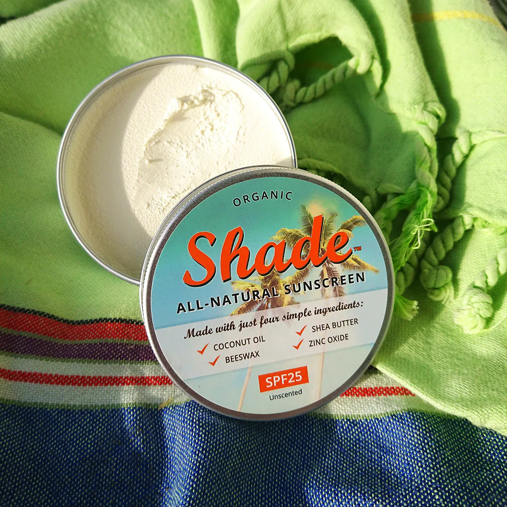 Shade All-Natural Sunscreen SPF25 15ml/100ml lifestyle image