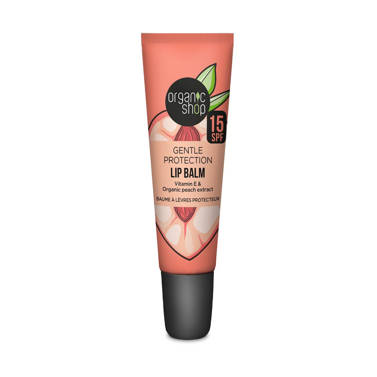 Gentle Protection SPF 15 Vitamin E & Peach Extract Lip Balm 10ml