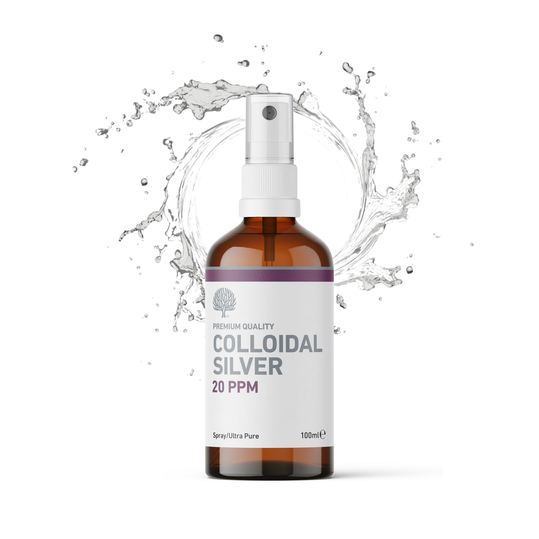 Nature's Greatest Secret Colloidal Silver 20ppm Spray 100ml product information