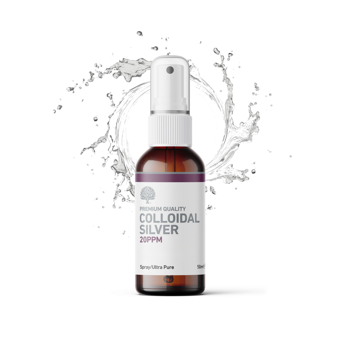 Nature's Greatest Secret Colloidal Silver 20ppm Spray 50ml product information