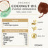 Organic Odourless Coconut Oil 610ml