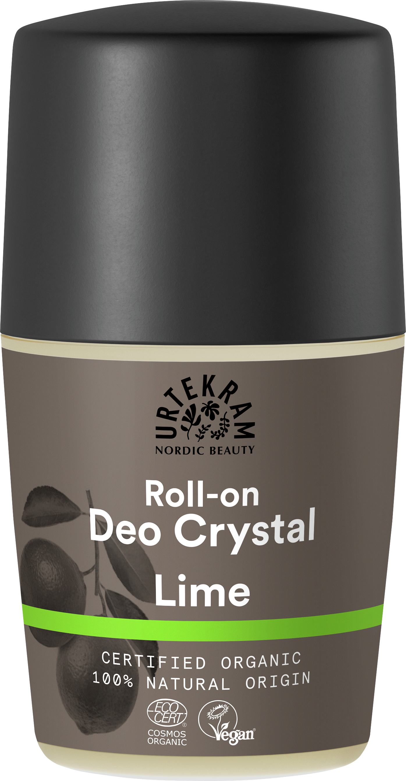 Urtekram Organic Lime Crystal Deodorant Roll On 50ml