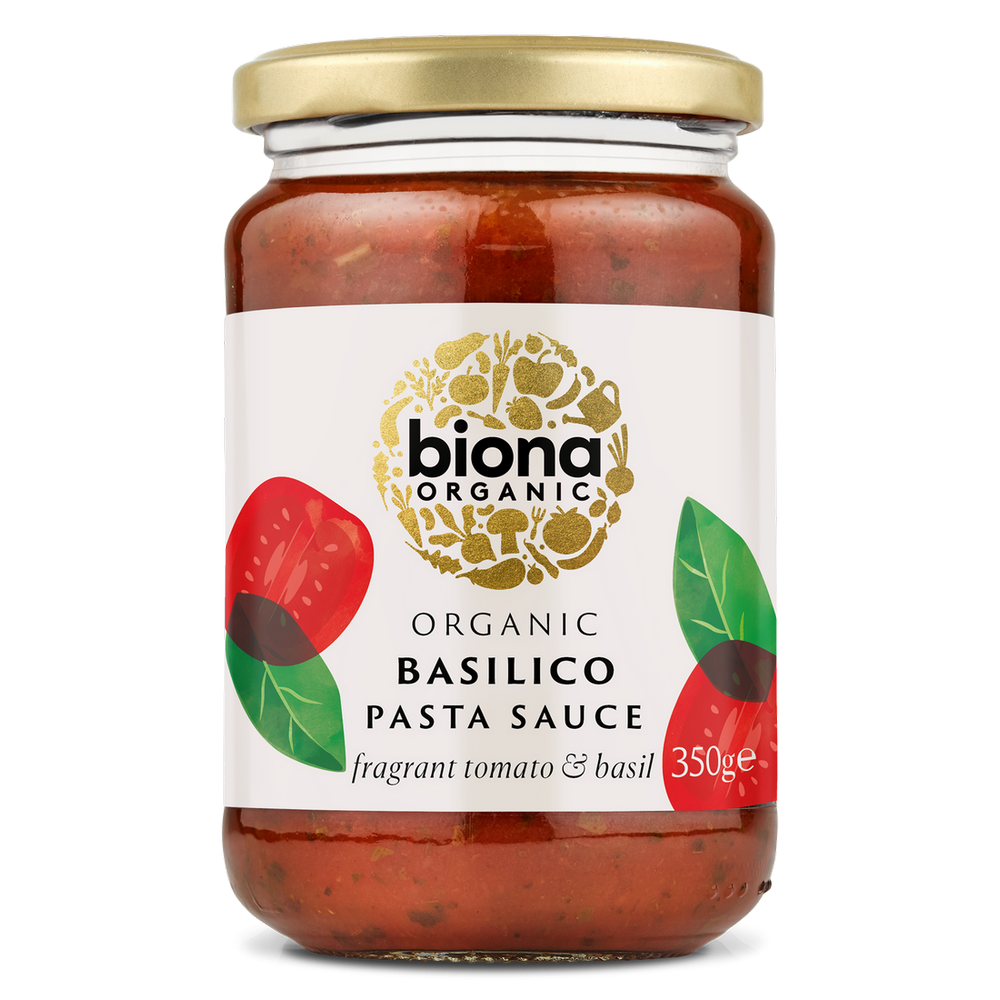 Organic Basilico Tomato & Basil Pasta Sauce 350g
