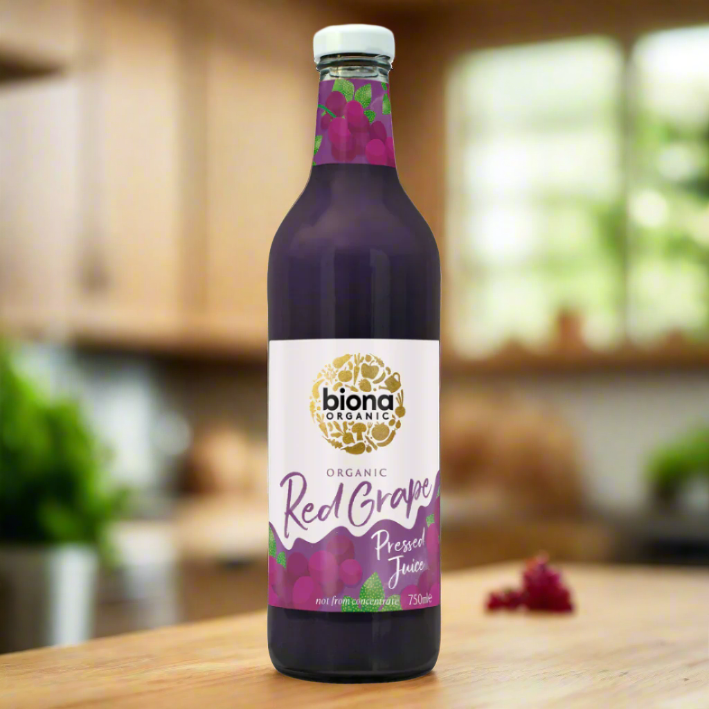 Organic Red Grape Juice Pressed 750ml